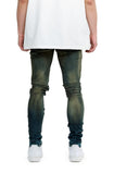 Valabasas Mr. Flex Stretch Skinny Jeans - Moss Blue