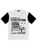 Mixed Emotion Property Tee - White