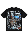 Vtilted Destruction Tee - Jet Black