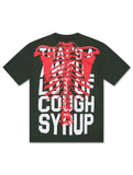 ALOCS Skeleton Tee - Green/Red