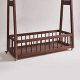 Solid Wood Freestanding Clothing Garment Rack