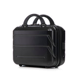 ABS Spinner Wheel Luggage Set with Combination Lock - Black