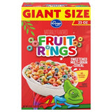 Kroger Fruit Rings Cereal 23 oz