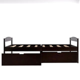 Platform Bed With 2 Drawers
