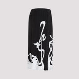 Lanvin Pleated Long Skirt Women