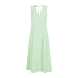 Bottega Veneta Compact Cotton Midi Dress Women