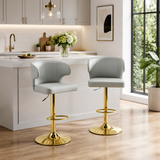 Modern Rotating Adjustable Bar Chair - Set of 2