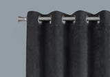 Room Darkening Grommet Curtain Panel Set (2pcs)