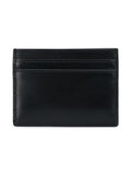 Saint Laurent Men Smooth Leather Cassandre Card Holder