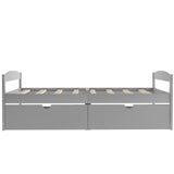 Platform Bed With 2 Drawers