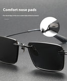 Pure Titanium Polarized Sunglasses – Retro British Style