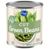 Kroger Cut Green Beans 102 oz