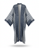 Boundless Striped Boho Kimono