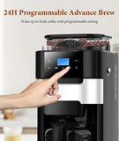 10-Cup Drip Coffee Maker with Built-In Grinder CM8025