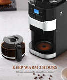 10-Cup Drip Coffee Maker with Built-In Grinder CM8025