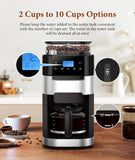 10-Cup Drip Coffee Maker with Built-In Grinder CM8025