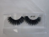Fake Mink Eye Lash with Custom Eyelash Box 3D  Fluffy Mink Eyelash Full Strip Eye Lashes with applicator