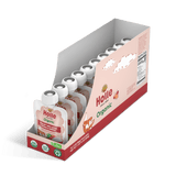 Holle Organic Apple, Banana & Berries Yogurt Pouches