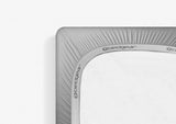 Dri-Tec Moisture-Wicking Crib Sheet - Light Gray