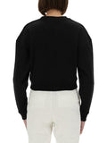 Balmain Women Sweatshirt With Logo Print