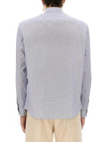 Valentino Men Striped Cotton Shirt