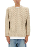 Moschino Men Pullover With T-Shirt