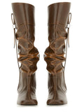 Ganni Women Slouchy Boot "Butterfly"