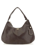 Ganni Women Hobo Bag "Croco Xxl"
