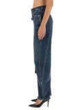 Jean Paul Gaultier Women Low-Rise Jeans