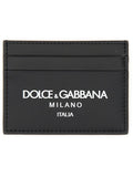 Dolce & Gabbana Men Portacarte In Pelle