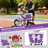 Kids Bike with Training Wheels 12-18 Inch - Purple