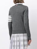 Thom Browne Women Wool 4-Bar Relaxed Pullover