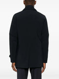 Herno Men Double-Breasted Nylon Down Jacket