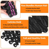 StariaHair 14-30 Inch Body Wave Vietnam Raw Hair Bundles #1B
