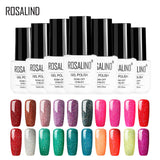 Stars decorated with rainbow light therapy nails 29 colors