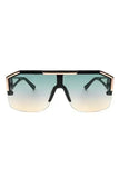 Square Oversize Retro Sunglasses - 100% UV Protection | Femstylo