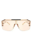 Square Oversize Retro Sunglasses - 100% UV Protection | Femstylo
