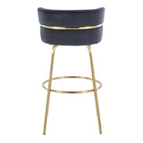 30" Fixed-Height Barstool with Swivel