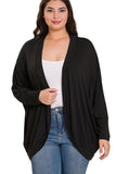 The Tracey Open Front Cardigan - Plus Size