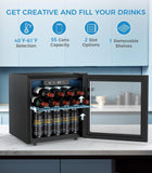 1.3 Cu.ft Mini Beverage Refrigerator and Cooler W5836H