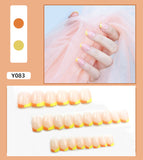 Wearable Nails Fake Nails Long And Short Detachable Net Celebrity Vibrato Finished Bride Student Pregnant Woman Nail Patch