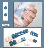 Wearable Nails Fake Nails Long And Short Detachable Net Celebrity Vibrato Finished Bride Student Pregnant Woman Nail Patch