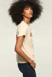 [163130-110] WOMENS LUCKY BRAND COCA COLA BRIGHTEN YOUR DAY CLASSIC CREW