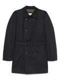 Herno Men Double-Breasted Trench Coat In Dean