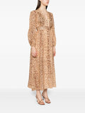 Zimmermann Women Cascadian Plunge Midi Dress