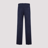 Off White Shibori Jacquard Slim Pant Men