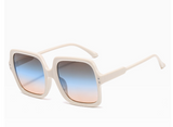 Affordable Retro Gradient Oversized Men Sun Glasses
