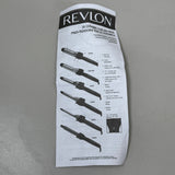 REVLON Perfect Heat Triple Ceramic Barrel Hair Curling Iron 1-1/4 inch