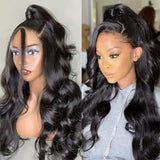 Human Hair Lace Front Wig Body Wave 13×4 Lace Frontal Wigs 4×4 Lace Closure Wigs
