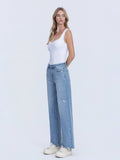 Rosalee High Rise Wide Leg Jeans